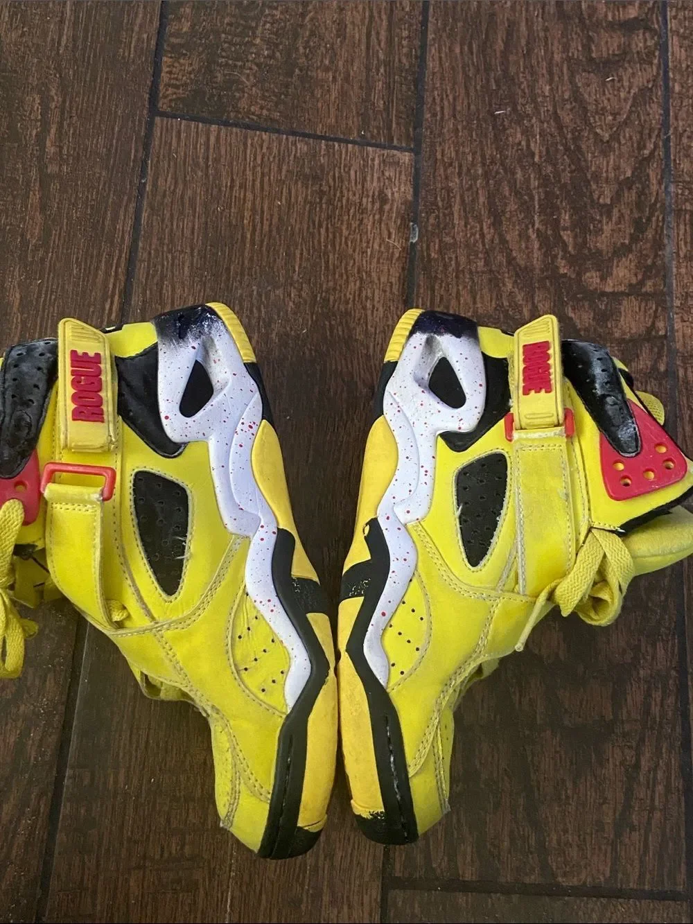 Patrick Ewing Kids Yellow Basketball-Style Sneakers Kids Size 5 US